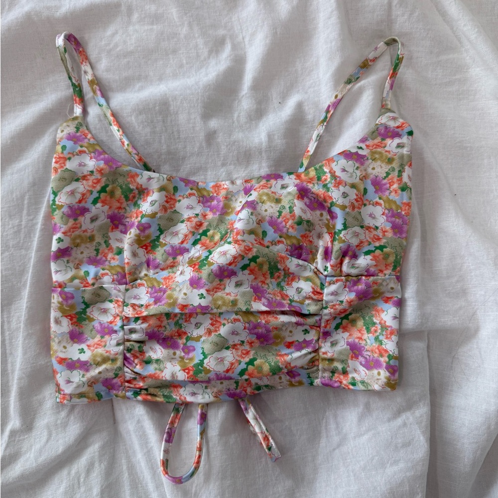 Pacsun floral tank